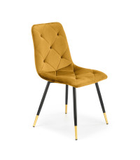 K438 krzesło musztardowy (1p4szt)