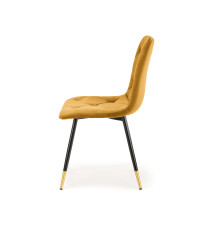 K438 krzesło musztardowy (1p4szt)