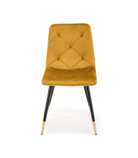 K438 krzesło musztardowy (1p4szt)