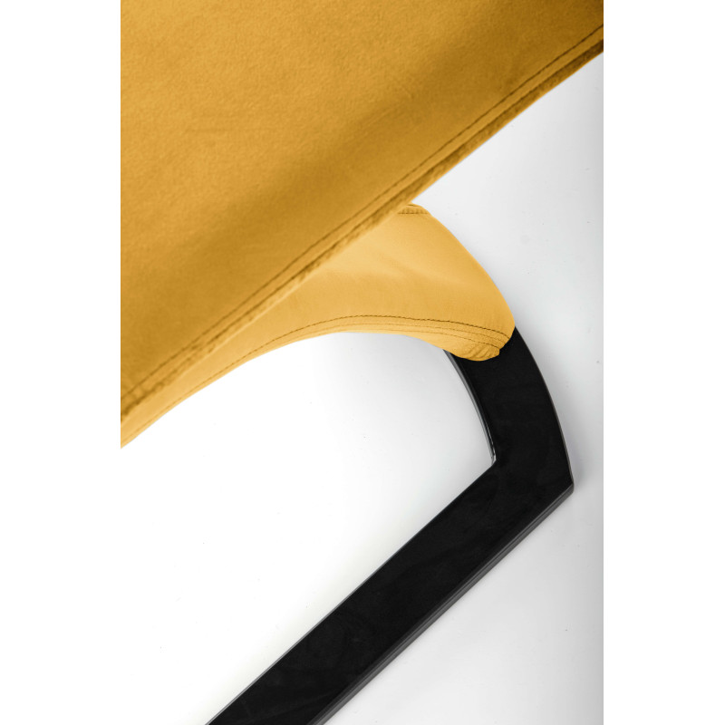 K442 krzesło musztardowy (1p2szt)