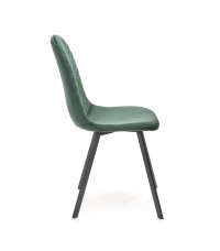 K462 krzesło ciemny zielony (1p4szt)