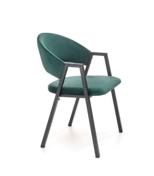 K473 krzesło ciemny zielony (1p2szt)