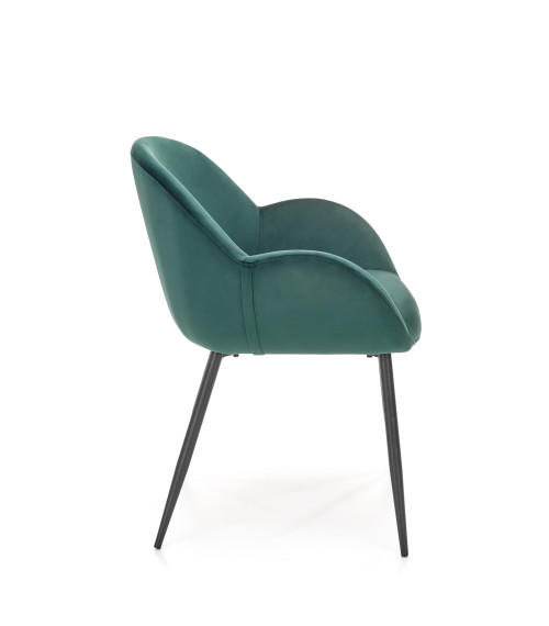 K480 krzesło ciemny zielony (1p2szt)