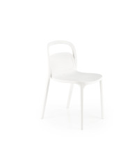 K490 krzesło plastik biały (1p4szt)