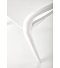 K490 krzesło plastik biały (1p4szt)