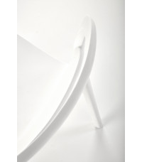 K490 krzesło plastik biały (1p4szt)