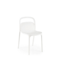K490 krzesło plastik biały (1p4szt)