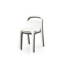 K490 krzesło plastik biały (1p4szt)