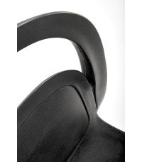 K490 krzesło plastik czarny(1p4szt)