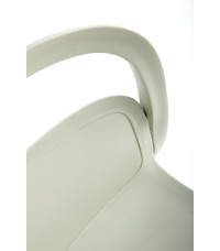 K490 krzesło plastik miętowy(1p4szt)