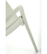 K490 krzesło plastik miętowy(1p4szt)