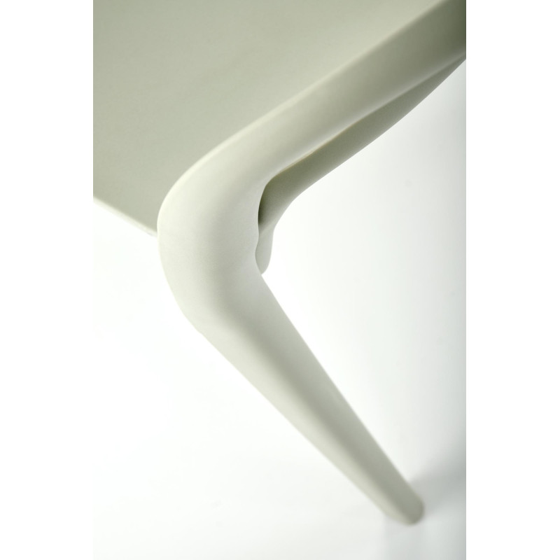 K490 krzesło plastik miętowy(1p4szt)