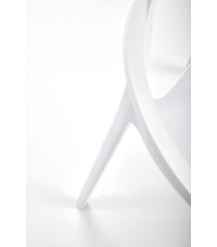 K491 krzesło plastik biały (1p4szt)