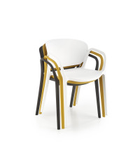 K491 krzesło plastik czarny (1p4szt)