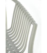 K492 krzesło popielaty (1p4szt)