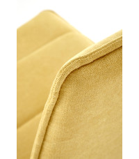 K493 krzesło musztardowy (1p4szt)