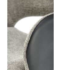 K494 krzesło popielaty / czarny (1p2szt)