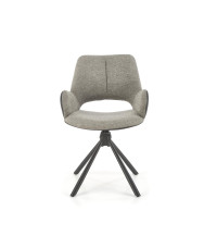 K494 krzesło popielaty / czarny (1p2szt)