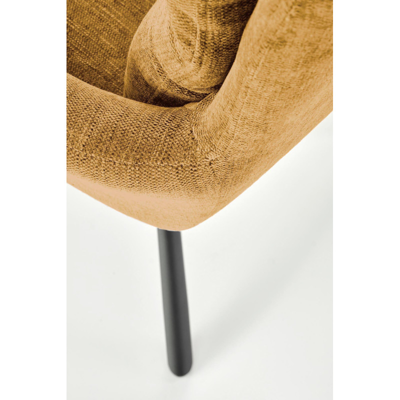 K495 krzesło musztardowe (1p2szt)