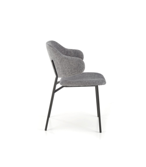 K497 krzesło jasny popielaty (1p4szt)