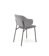 K497 krzesło jasny popielaty (1p4szt)