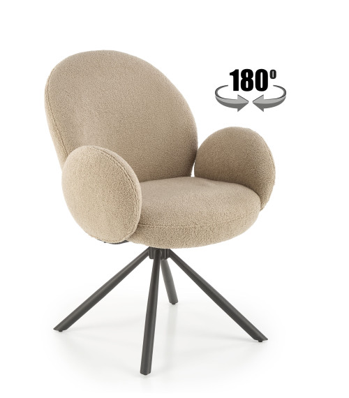 K498 krzesło cappuccino (1p2szt)