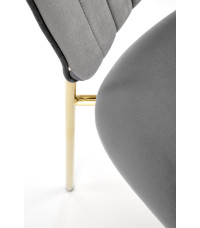 K499 krzesło popielaty (1p4szt)