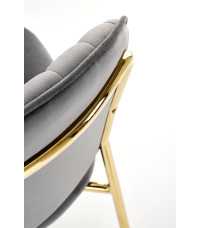 K499 krzesło popielaty (1p4szt)