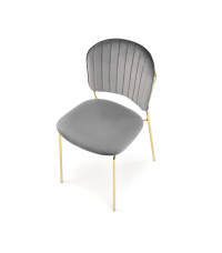 K499 krzesło popielaty (1p4szt)