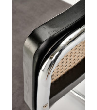 K504 krzesło popielaty / czarny (1p2szt)