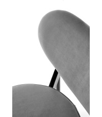 K509 krzesło popielaty (1p4szt)