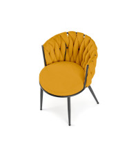 K516 krzesło musztardowy (1p2szt)