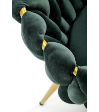 K517 krzesło ciemny zielony / złoty (1p2szt) K517 krzesło ciemny zielony / złoty (1p2szt)