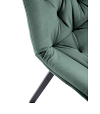 K519 krzesło ciemny zielony (1p2szt)