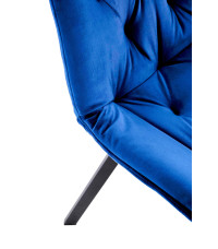 K519 krzesło granatowy (1p2szt)