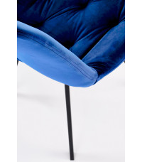 K519 krzesło granatowy (1p2szt)