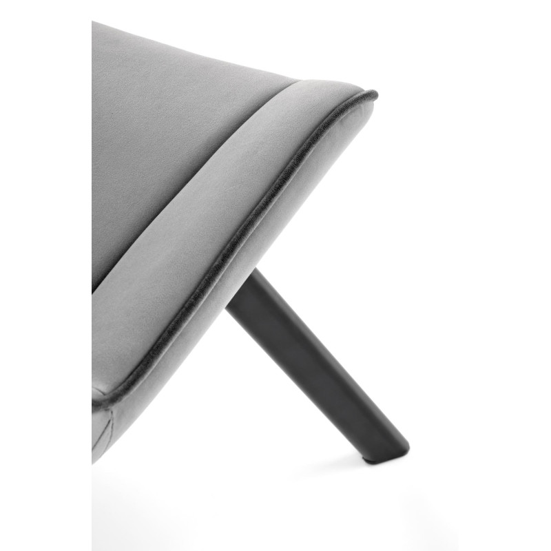 K520 krzesło nogi - czarne, siedzisko - ciemny popiel (1p2szt) K520 krzesło nogi - czarne, siedzisko - ciemny popiel (1p2szt)