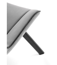 K520 krzesło nogi - czarne, siedzisko - ciemny popiel (1p2szt) K520 krzesło nogi - czarne, siedzisko - ciemny popiel (1p2szt)