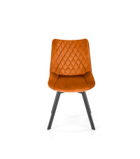 K520 krzesło nogi - czarne, siedzisko - cynamonowy (1p2szt)