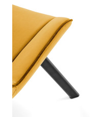 K520 krzesło nogi - czarne, siedzisko - musztardowy (1p2szt) K520 krzesło nogi - czarne, siedzisko - musztardowy (1p2szt)