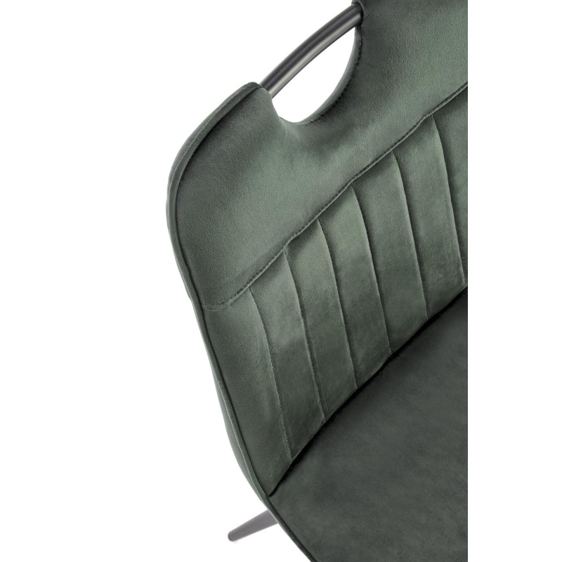 K521 krzesło ciemny zielony (1p4szt)