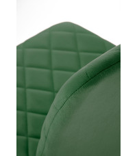 K525 krzesło ciemny zielony (1p4szt)