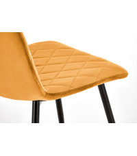 K525 krzesło musztardowy (1p4szt)