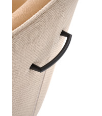 K527 krzesło brązowy / beżowy (1p2szt)