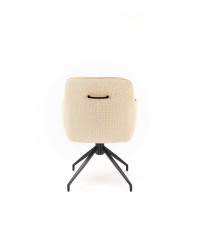 K527 krzesło brązowy / beżowy (1p2szt)