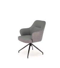 K527 krzesło popielaty / j. popiel (1p2szt)