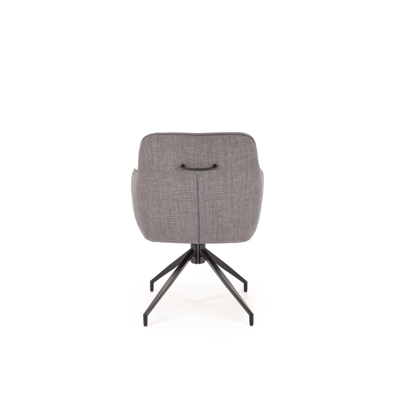 K527 krzesło popielaty / j. popiel (1p2szt)