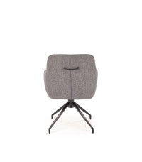 K527 krzesło popielaty / j. popiel (1p2szt)