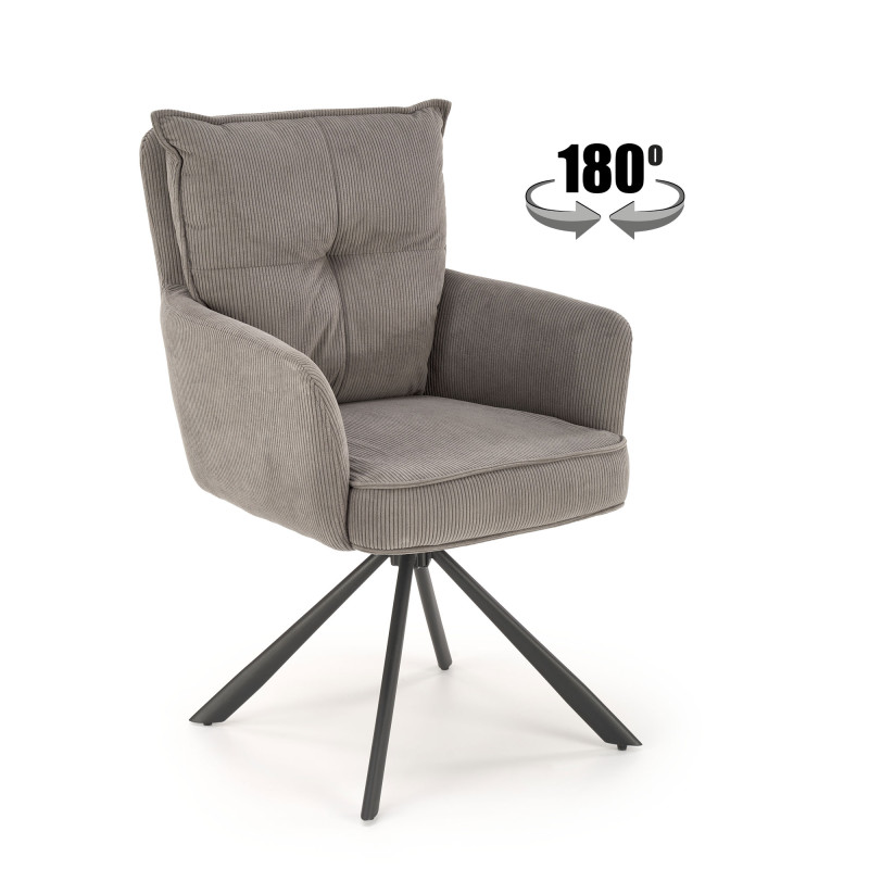 K528 krzesło popielaty (1p2szt)