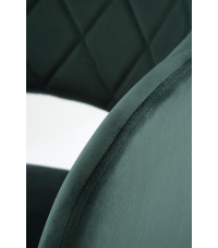 K535 krzesło ciemny zielony (1p2szt)